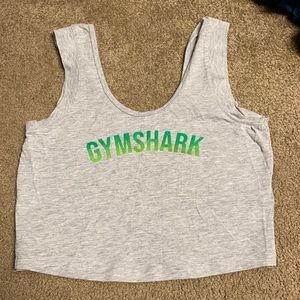 Gymshark Workout Tank - Grey with Lime